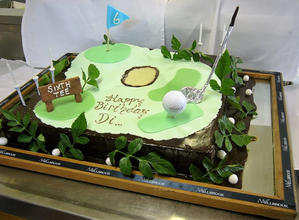 60th Golf Cake